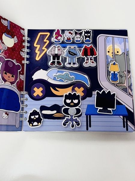 Развивающая книга альбом липучки ТОКА БОКА Hello Kitty и друзья 202444 фото