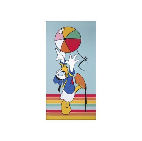 Disney Детское махровое полотенце для пляжа и бассейна Donald Duck, 75x150 864244 фото