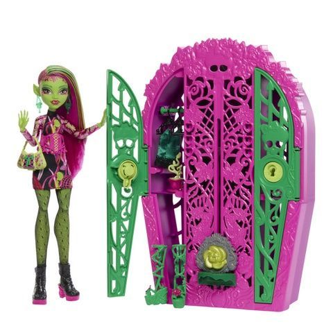 Игровой набор-сюрприз Monster High Цвет и тьма Ужас-секреты Венеры Кукла Монстер Хай HYT75 фото