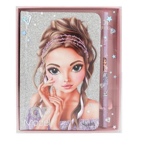 Подарочный набор TOP Model Блокнот и карандаш GLITTER QUEEN 12645 12645 фото