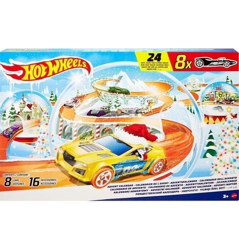 Новогодний Advent Calendar Hot Wheels Адвент-календарь Хот Уилс HTG00 HTG00 фото
