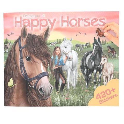 Miss Melody Стикербук Create Your Happy Horses 13586 13586 фото