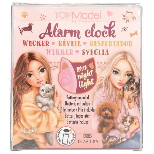 TOP Model Детские&nbsp;настольные часы будильник с подсветкой FUR FRIENDS 13868 13868 фото