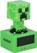 Детский настольный будильник часы Minecraft Paladone Creeper 16см майнкрафт Крипер 43484 фото 4