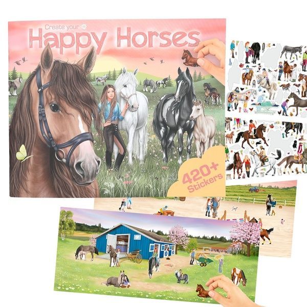 Miss Melody Стікербук Create Your Happy Horses 13586 13586 фото