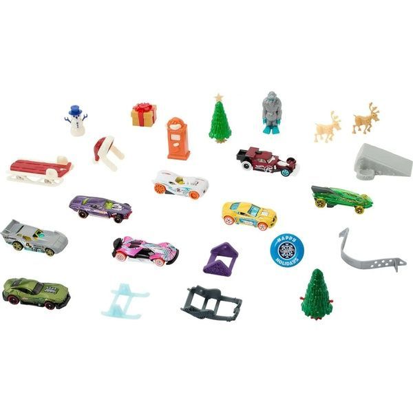 Новорічний Advent Calendar Hot Wheels Адвент-календар Хот Вілс HTG00 HTG00 фото