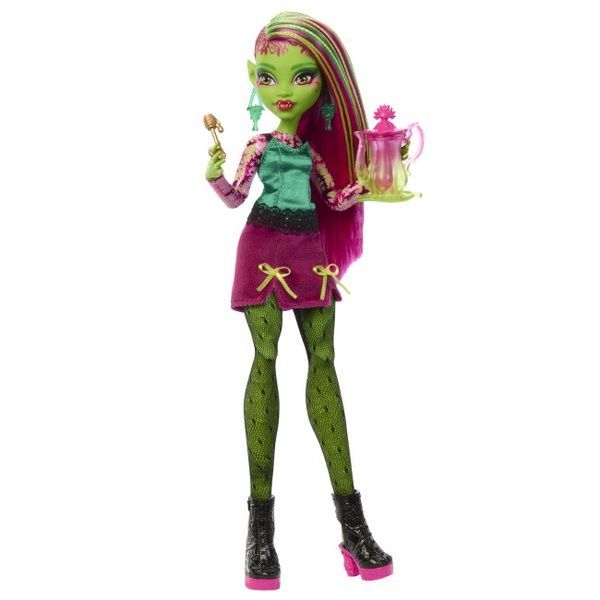 Ігровий набір-сюрприз Monster High Цвіт та темрява Жахо-секрети Венери Лялька Монстер Хай HYT75 фото