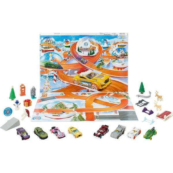 Новорічний Advent Calendar Hot Wheels Адвент-календар Хот Вілс HTG00 HTG00 фото