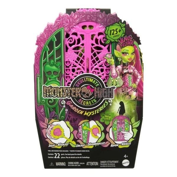 Ігровий набір-сюрприз Monster High Цвіт та темрява Жахо-секрети Венери Лялька Монстер Хай HYT75 фото