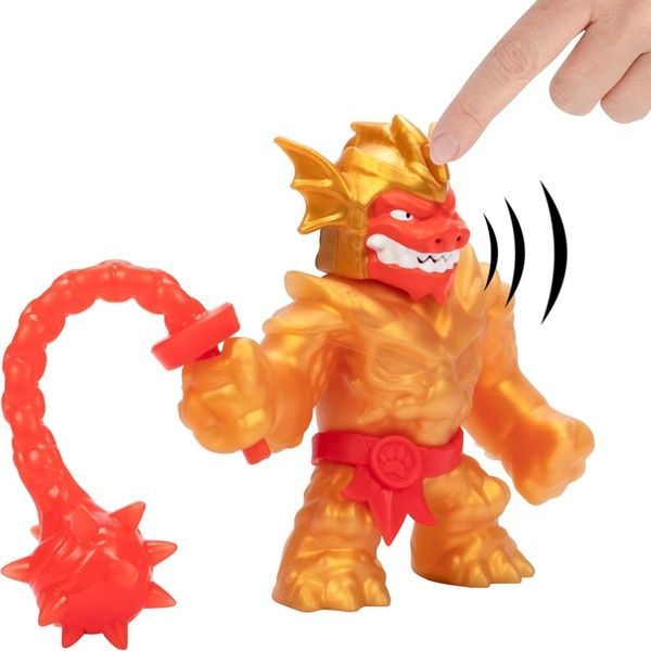 Goo Jit Zu Stretch Strikers Deluxe Blazagon Стретч-тянучка Делюкс Блейзагон игровая фигурка гуджитсу 123646 123646 фото