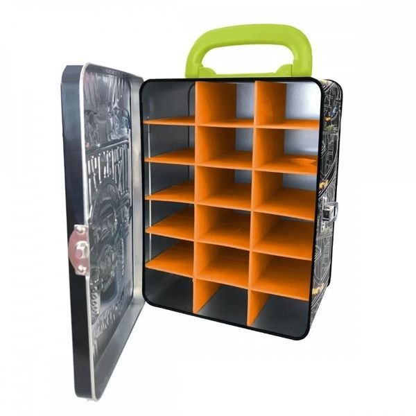 Hot Wheels металевий кейс для зберігання машинок HWCC2-23K фото