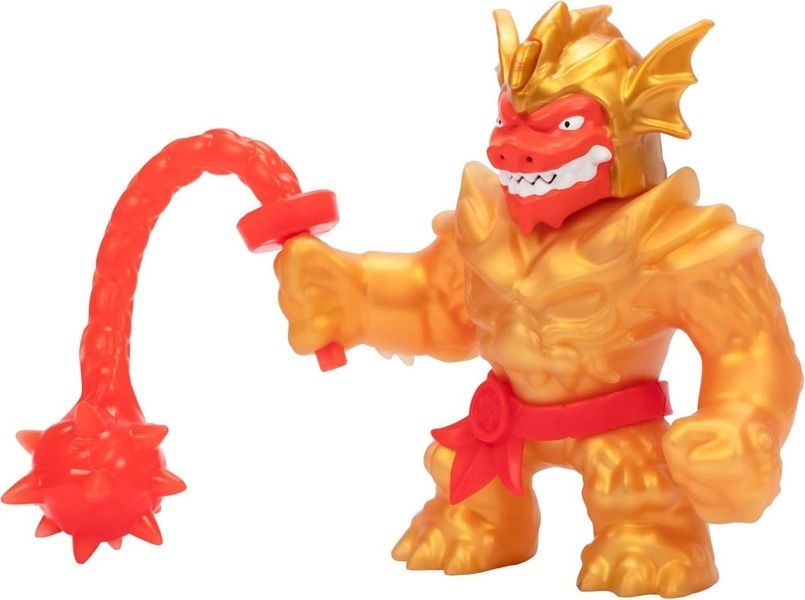Goo Jit Zu Stretch Strikers Deluxe Blazagon Стретч-тянучка Делюкс Блейзагон игровая фигурка гуджитсу 123646 123646 фото