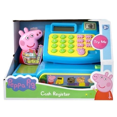 Peppa Pig Игрушка - детский магазин с кассовым аппаратом Свинка Пеппа Игрушка Кассовый аппарат 1500029 фото