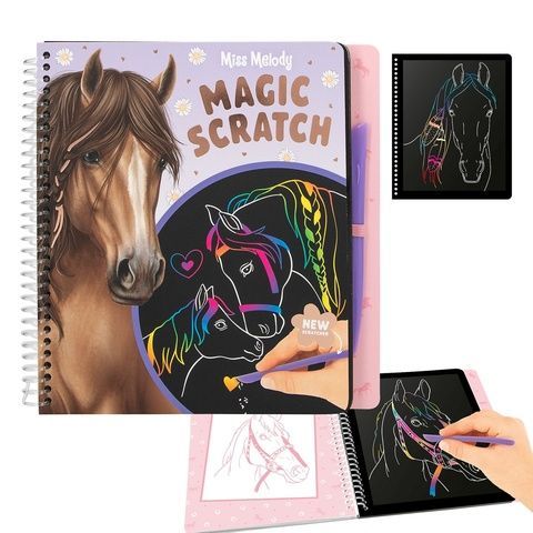 Miss Melody Magic Scratch Book скретчбук 13267 13267 фото