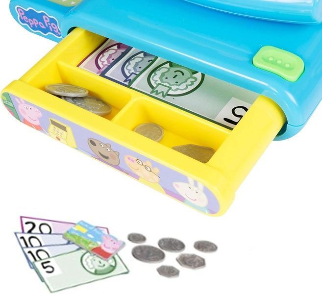 Peppa Pig Игрушка - детский магазин с кассовым аппаратом Свинка Пеппа Игрушка Кассовый аппарат 1500029 фото