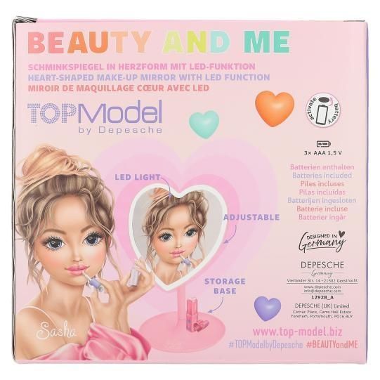TOP Model зеркало с Led подсветкой для макияжа BEAUTY and ME 12928 12928 фото