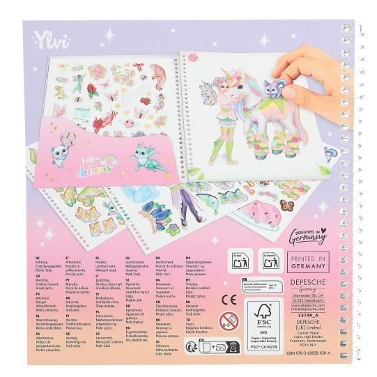 Ylvi стикербук Dress Me Up 13749 13749 фото
