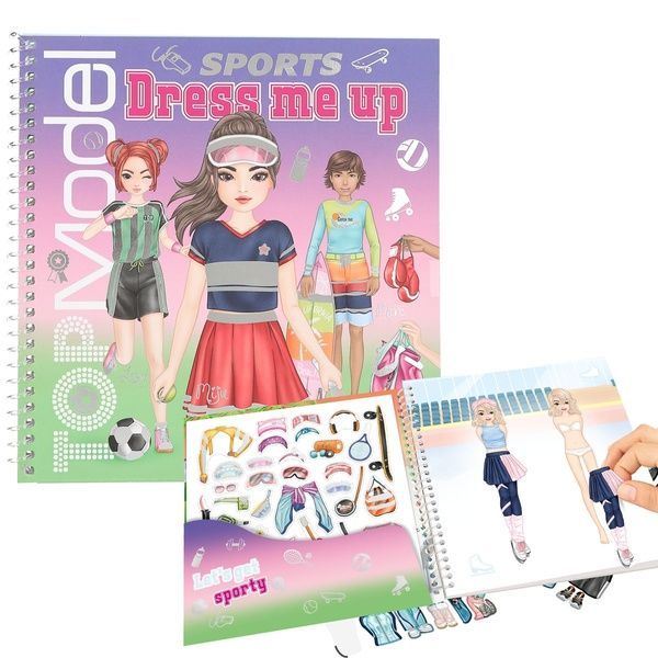 TOP Model стікербук Dress Me Up Sports 13808 13808 фото