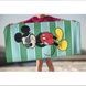 Disney Дитячи махровий рушник для пляжу та басайну Mickey зелений, 75x150 864268 фото 2