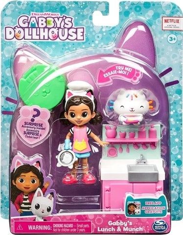 Игровой набор Gabby's Dollhouse Lunch & Munch Кукольный домик Габби Кухня с фигурками и аксессуарами 20130493/2 фото