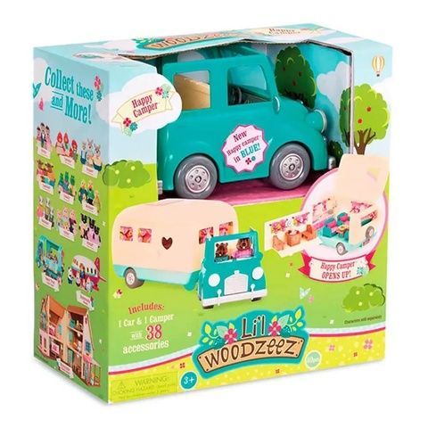 Игровой набор Li'l Woodzeez Транспорт Кемпер голубой 6486Z 6486Z фото