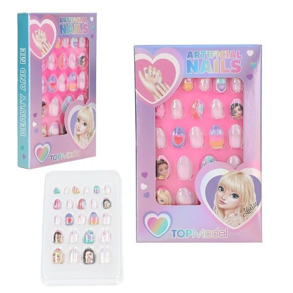Top model накладные ногти для девочек Топ Модель Aurora BEAUTY and ME 13145 фото