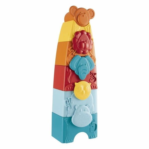 Chicco Іграшка-сортер пірамідка 2 в 1 Eco+ "Зоовежа" 11570 фото