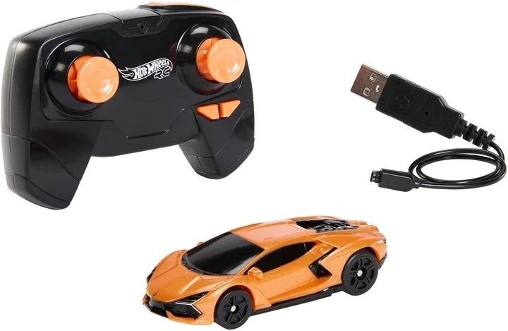 Hot Wheels Машинка на радиоуправлении Lamborghini Revuelto 1:64 HWW55 фото