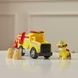 Paw Patrol Fire Rescue Rubble Щенячий патруль пожарная спасательная миссия спасательный автомобиль с водителем Кремез 681147061729 фото 4