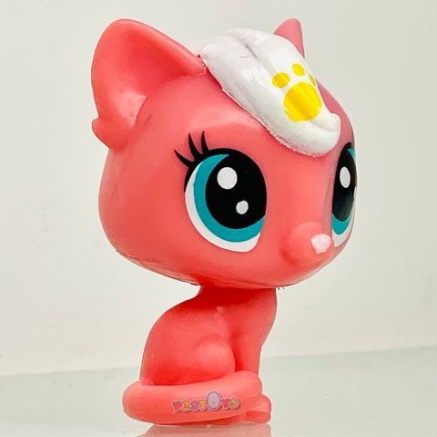 Littlest Pet Shop CAT Фигурка Литл Пэт Шоп Котик розовый Маленький зоомагазин Hasbro 1900806 1900806 фото