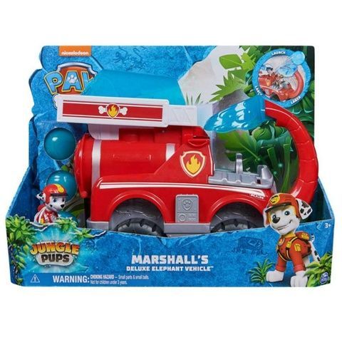 Щенячий патруль Джунгли Пожарная машина-слон Маршала Paw Patrol Marshall`s Load N Launch Fire Truck 20143888 фото