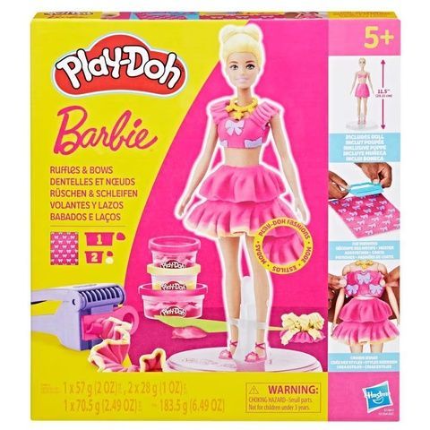 Пластилин Play-Doh Barbie набор Плей До с куклой Барби G1361 фото