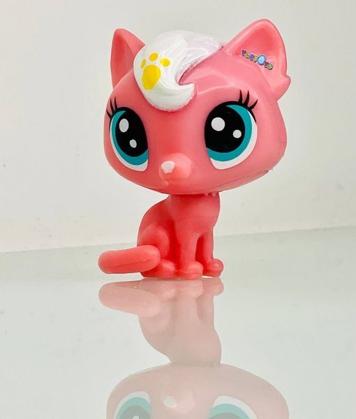 Littlest Pet Shop CAT Фігурка Літл Пет Шоп Котик рожевий Маленький зоомагазин Hasbro 1900806 1900806 фото
