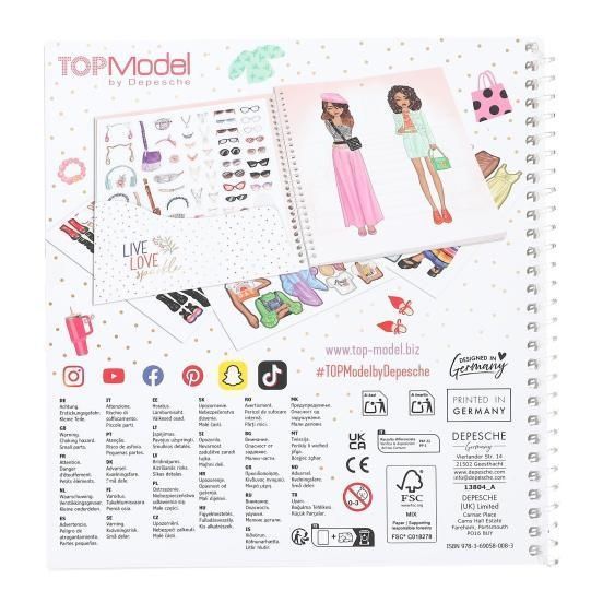 TOP Model стікербук Dress Me Up 13804 13804 фото