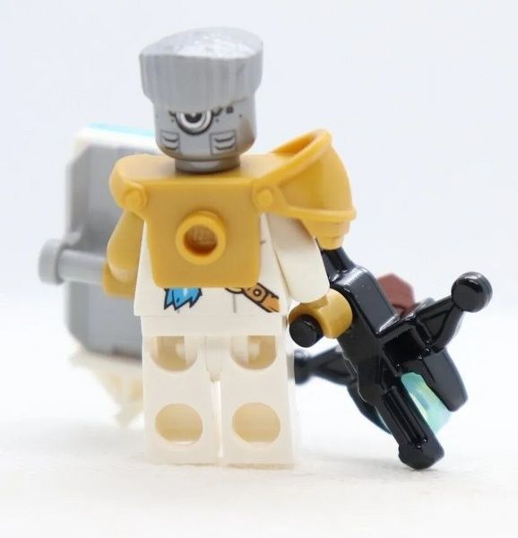 Мініфігурка колекційна LEGO Ninjago 892173 Zane Golden Ninja Мініфігурка Зейна з &laquo;Володаря гори&raquo; з закидувачем лука Лего Ніндзяго 892173 фото