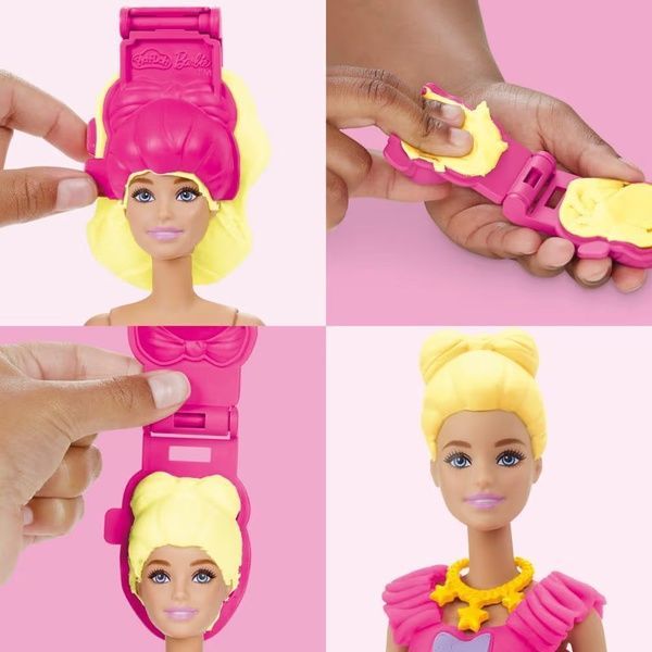 Пластилин Play-Doh Barbie набор Плей До с куклой Барби G1361 фото