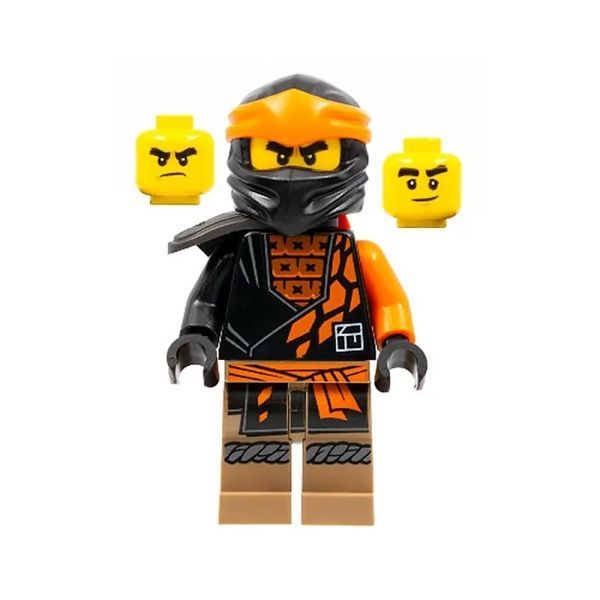 Lego Ninjago Golden Dragon Cole with Gold Weapons: эксклюзивная коллекционная мини фигурка Коул с золотым оруж 892290 фото