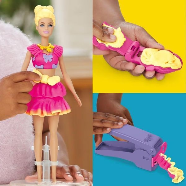 Пластилин Play-Doh Barbie набор Плей До с куклой Барби G1361 фото