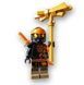 Lego Ninjago Golden Dragon Cole with Gold Weapons: эксклюзивная коллекционная мини фигурка Коул с золотым оруж 892290 фото 4