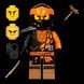 Lego Ninjago Golden Dragon Cole with Gold Weapons: эксклюзивная коллекционная мини фигурка Коул с золотым оруж 892290 фото 2