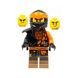 Lego Ninjago Golden Dragon Cole with Gold Weapons: эксклюзивная коллекционная мини фигурка Коул с золотым оруж 892290 фото 5