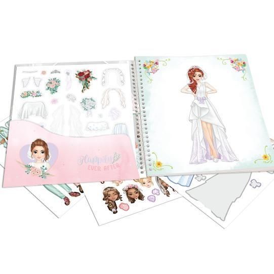 TOP Model стікербук Dress Me Up Wedding 13529 13529 фото