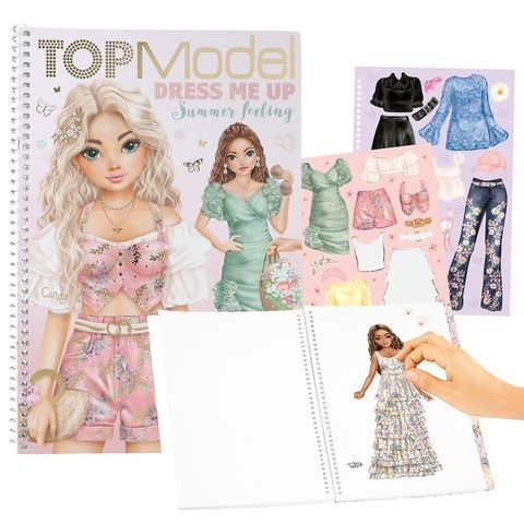 TOP Model стикербук Dress Me Up Summer Feeling 13833 13833 фото