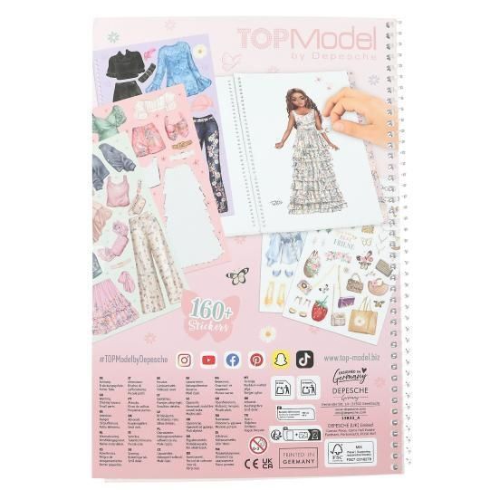 TOP Model стикербук Dress Me Up Summer Feeling 13833 13833 фото