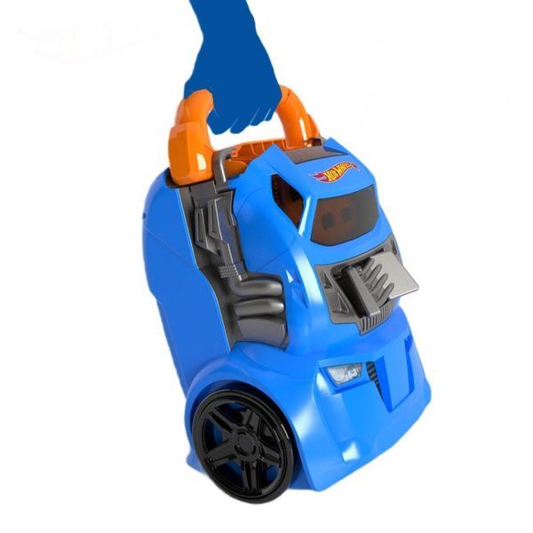 Hot Wheels Портативний трек-контейнер з 4 рівнобіжними доріжками HWCC21 фото