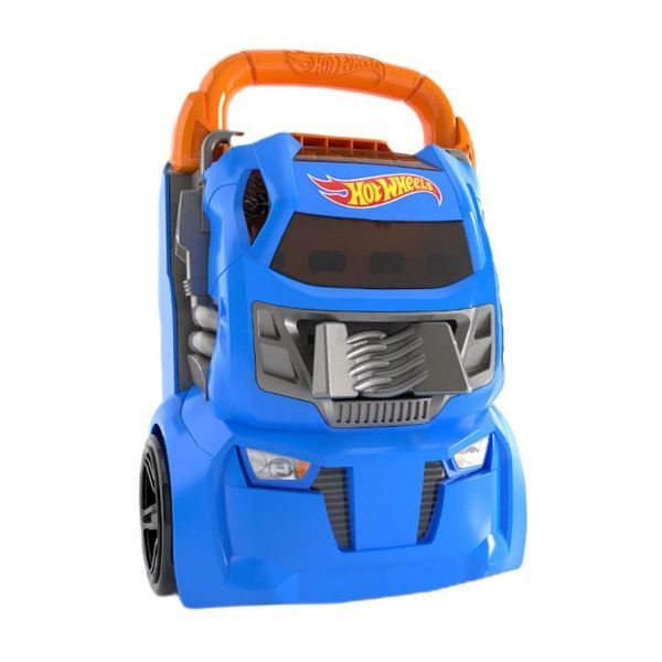 Hot Wheels Портативний трек-контейнер з 4 рівнобіжними доріжками HWCC21 фото
