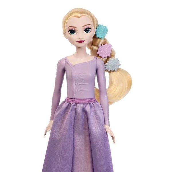 Игровой набор Disney Frozen Elsa Arendelle Castle переносной замок с куклой Эльзой с Холодное сердце HLW61 фото