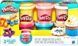 Пластилин Play-Doh 6 баночек из конфетти Плей масса для лепки из конфетти Variety Pack- Inc Cutters & 6 Cans B3423 фото 4
