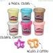 Пластилин Play-Doh 6 баночек из конфетти Плей масса для лепки из конфетти Variety Pack- Inc Cutters & 6 Cans B3423 фото 7