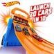 Hot Wheels Портативний трек-контейнер з 4 рівнобіжними доріжками HWCC21 фото 4